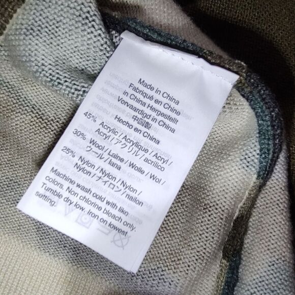 J. Crew camo zip cardigan jacket XS - Picture 6 of 10